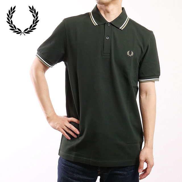 【20%OFF/SALE】フレッドペリー FRED PERRY メンズ ポロシャツ ツイン ティップド フレッドペリーシャツ [M3600-Y65 SS25Q2]　フレッド・ペリー FREDPERRY TWIN TIPPED FRED PERRY SHIRT トップス 半袖 コットンピケ NGHGRN/LECR/OLMN 正規取扱店【ts】【e】