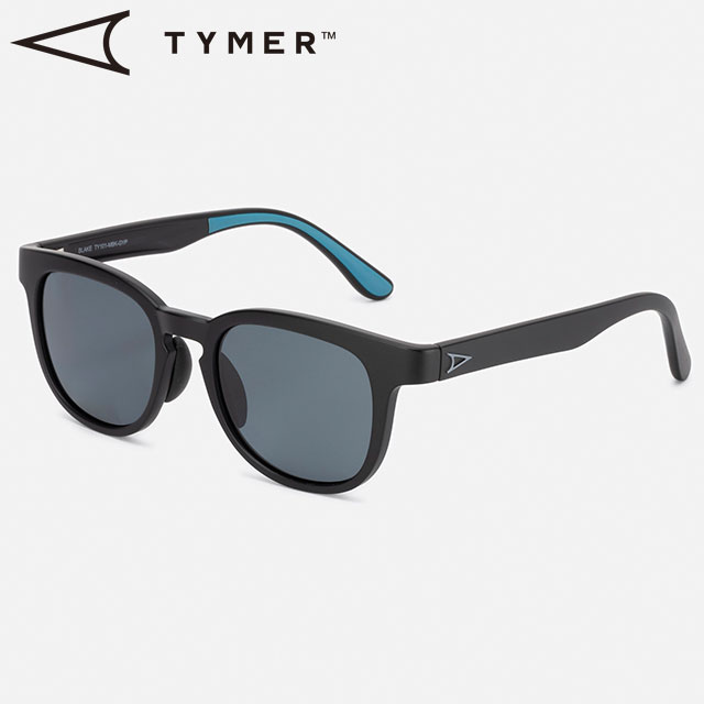 タイマー TYMER サングラス 偏光レンズ ブレイク [TY101-MBK-GYP SS25] BLAKE メンズ・レディース アイウェア ボストン ウェリントン おしゃれ Matt-Black/Grey-Polarized 正規取扱店｜mischief シューズ＆アパレル