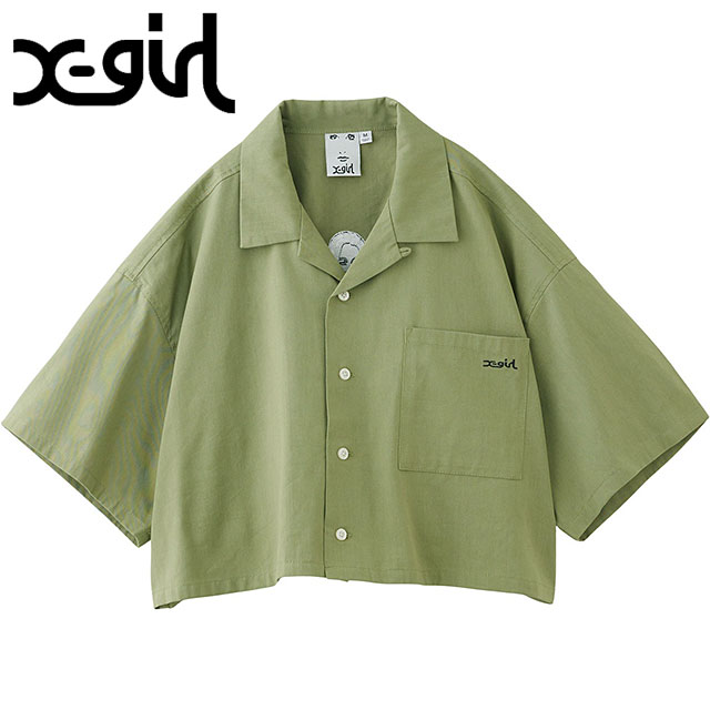 コラボ ミルクフェド MILKFED. オーシャンパシフィック ラッフルチュニック 103252013006 SU25 MILKFED.×OP RUFFLE TUNIC 半袖 Ocean Pacific WHITE 正規取扱店 コラボ ミルクフェド MILKFED. オーシャンパシフィック ラッフル