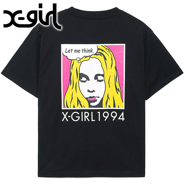 X-girl エックスガール Champion チャンピオン Tシャツ X-girl × Champion REVERSE WEAVE R FACE S/S TEE（Tシャツ