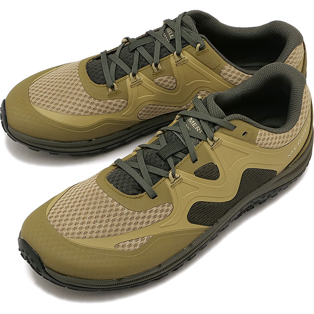 メレル MERRELL トレイル グローブ 8 メンズ [J00003290 SS26] M TRAIL GLOVE 8 ベアフットシューズ 裸足感覚 薄底スニーカー アウトドア タウン RATTAN カーキ系 正規取扱店