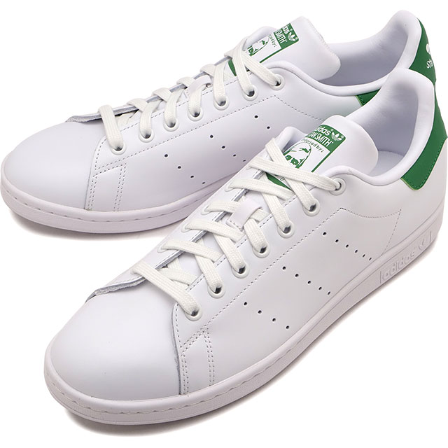 アディダス オリジナルス adidas Originals スニーカー スタンスミス [M20324 SS26] STAN SMITH メンズ・レディース レザー ローカット 白 フットウェアホワイト/コアホワイト/グリーン 正規取扱店