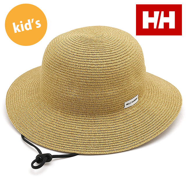 ヘリーハンセン HELLY HANSEN キッズ サマーロールハット [HCJ92610-MW SS26] K Summer Roll Hat 男の子・女の子 帽子 日よけ UVプロテクト ブラウン マリンウッド 正規取扱店