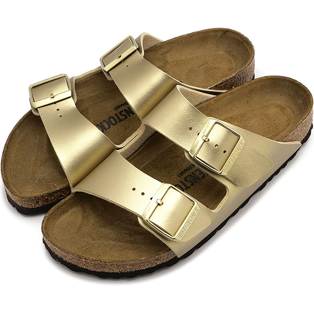 ビルケンシュトック BIRKENSTOCK サンダル レディース アリゾナ [1016111 SS26] ARIZONA 靴 ドイツ製 コンフォートサンダル ゴールド GOLD | BIRKO-FLOR 正規取扱店
