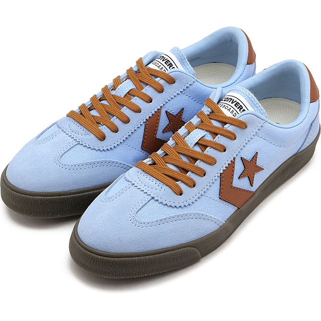 コンバース CONVERSE レディース スニーカー ロードクラシック SK OX [33702660 SS26] ROADCLASSIC SK OX 靴 スケートボーディング シューズ スケシュー ライトブルー/ブラウン 正規取扱店 7,623円