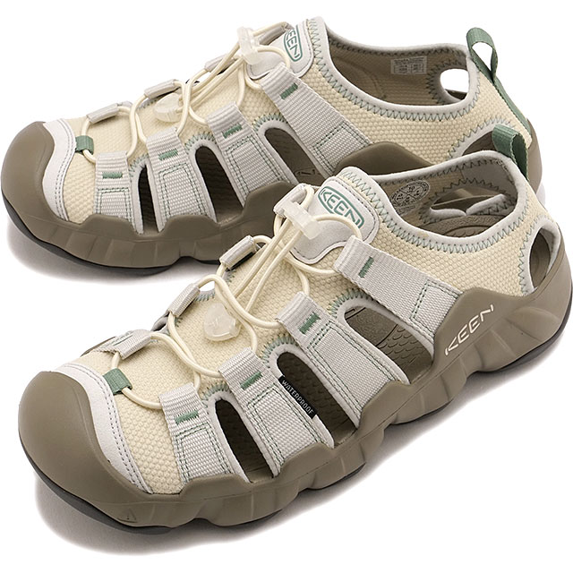 キーン KEEN スニーカーサンダル メンズ ハイパーポート エイチツー [1031739 SS26] M HYPERPORT H2 キャンプ アウトドア タウン トラベル シューズ ホワイト系 BRINDLE/VAPOR 正規取扱店