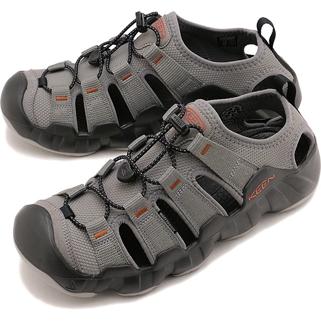 キーン KEEN スニーカーサンダル メンズ ハイパーポート エイチツー [1031743 SS26] M HYPERPORT H2 キャンプ アウトドア タウン トラベル シューズ グレー STEEL-GREY/BURNT-BRICK 正規取扱店