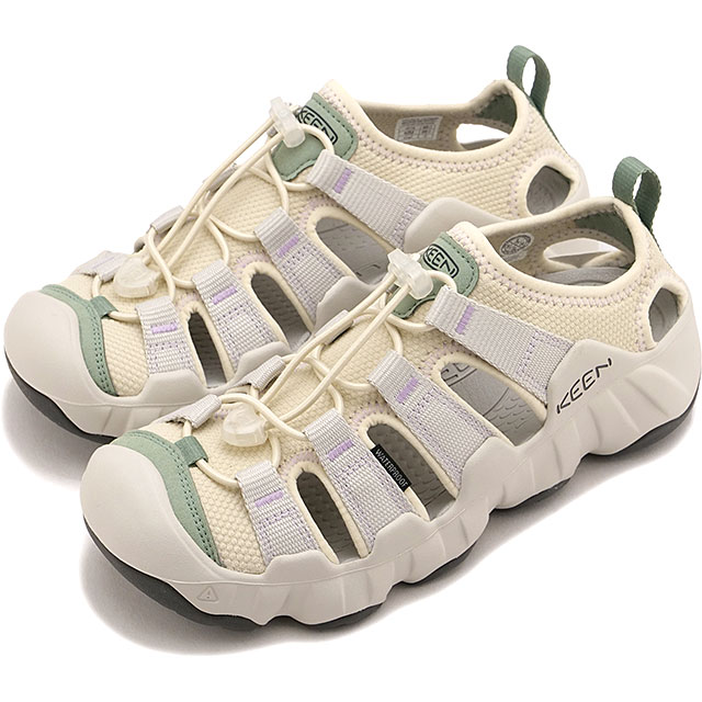キーン KEEN サンダル レディース ハイパーポート エイチツー [1031747 SS26] W HYPERPORT H2 キャンプ アウトドア タウン トラベル シューズ ベージュ系 LILY-PAD/ORCHID-BLOOM 正規取扱店