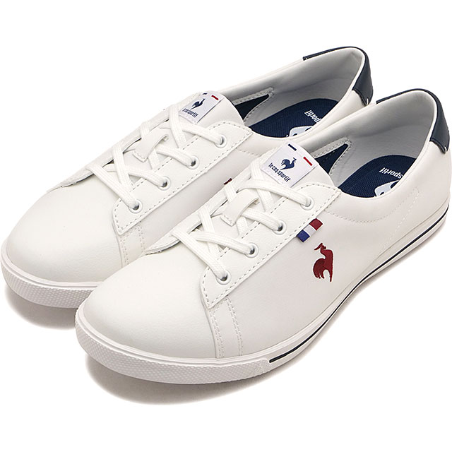 【4/20限定 最大P19倍】ルコック le coq sportif スニーカー レディース LCS テルナウォーク II [LU6SSN20LZ SS26Q2] LCS TELUNA WALK II 靴 ウォーキングシューズ 白 WHRD ホワイト/レッド 正規取扱店