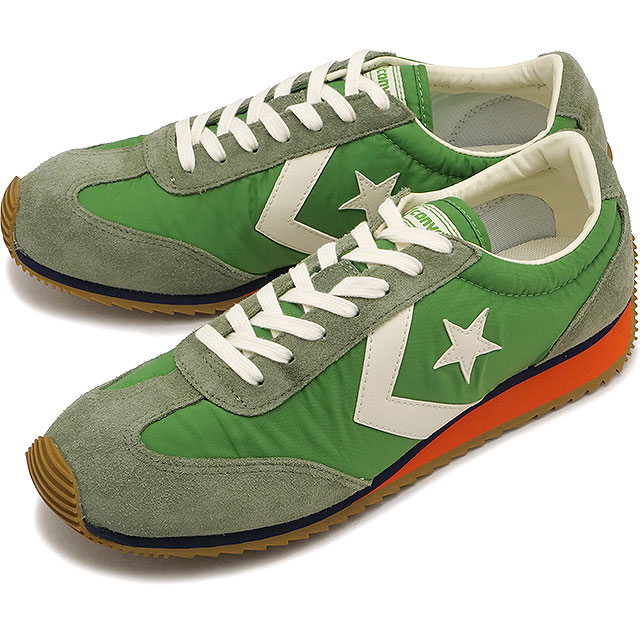【15%OFF/SALE】コンバース CONVERSE スニーカー エスティーファイヤー AG [33702480 SS26] STFIRE AG メンズ・レディース 靴 ローカット レトロランニングシューズ グリーン/オレンジ 正規取扱店【ts】【e】｜mischief シューズ＆アパレル