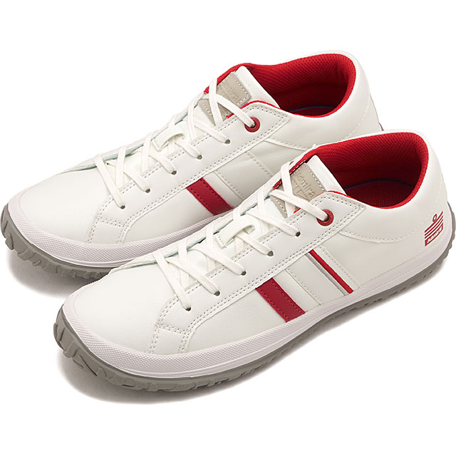 アドミラル Admiral スニーカー レディース アリー [133901-69 SS26] AD-901 ALLIE ローカット シューズ タウン カジュアル ホワイト White/Red 正規取扱店