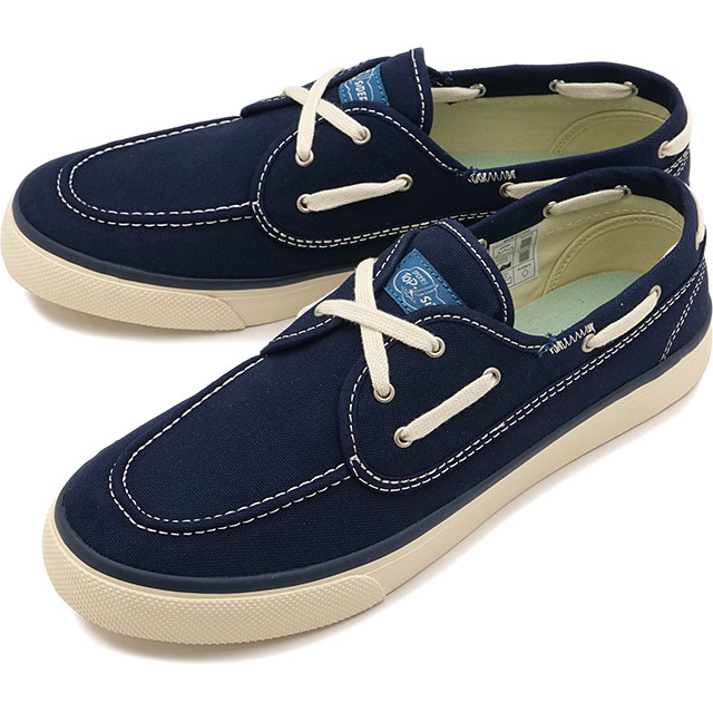 スペリートップサイダー SPERRY TOP-SIDER メンズ クラシックシーメイト ユニセックス スニーカー [UFF4102CNV-NVY SS26] CLASSIC SEAMATE UNISEX SNEAKER 靴 デッキシューズ ボートシューズ ネイビー NAVY 正規取扱店｜mischief シューズ＆アパレル