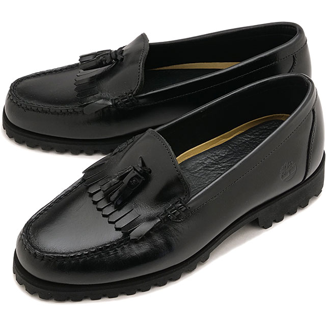 ティンバーランド Timberland メンズ ローファーシューズ [A2MSC-W02 SS26] LOAFER SHOE ラッセルローファー デッキシューズ ブラック BLACK-FULL-GRAIN 正規取扱店｜mischief シューズ＆アパレル
