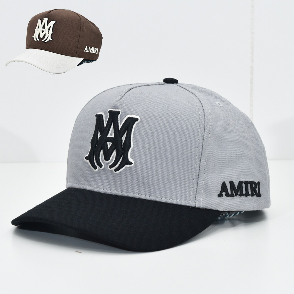 AMIRI アミリ キャップ 帽子 MA OUTLINE TWO TONE HAT AMSAHE1006 2026春夏シーズン|MISH 店
