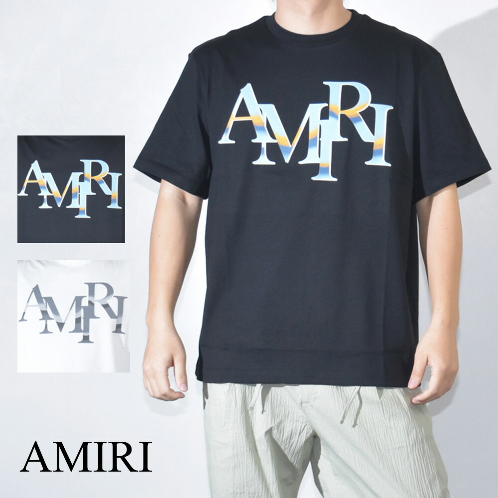 AMIRI ロゴグラデーション 半袖シャツ 楽天市場】アミリ AMIRI メンズ トップス Tシャツ 半袖 ロゴT