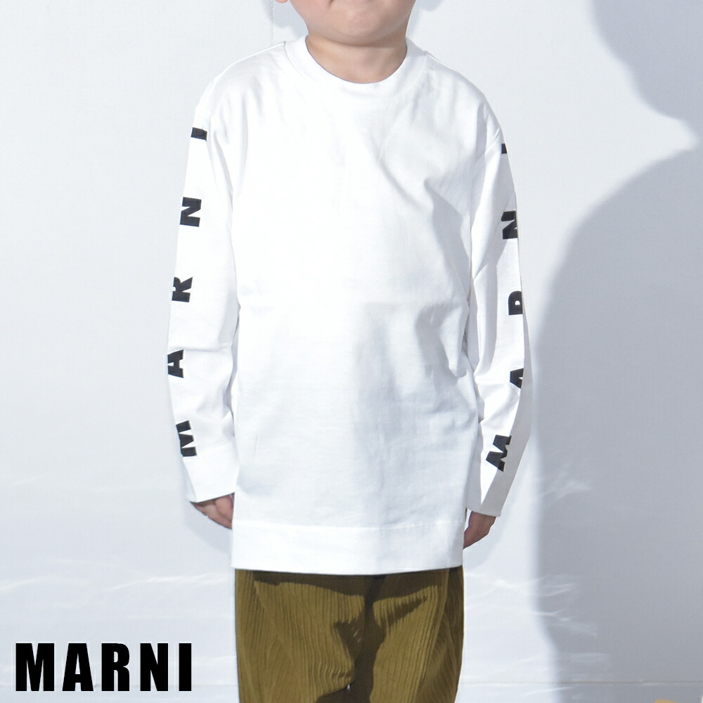 楽天市場】マルニ Tシャツ カットソー 子供服 ロングTシャツ ロゴ