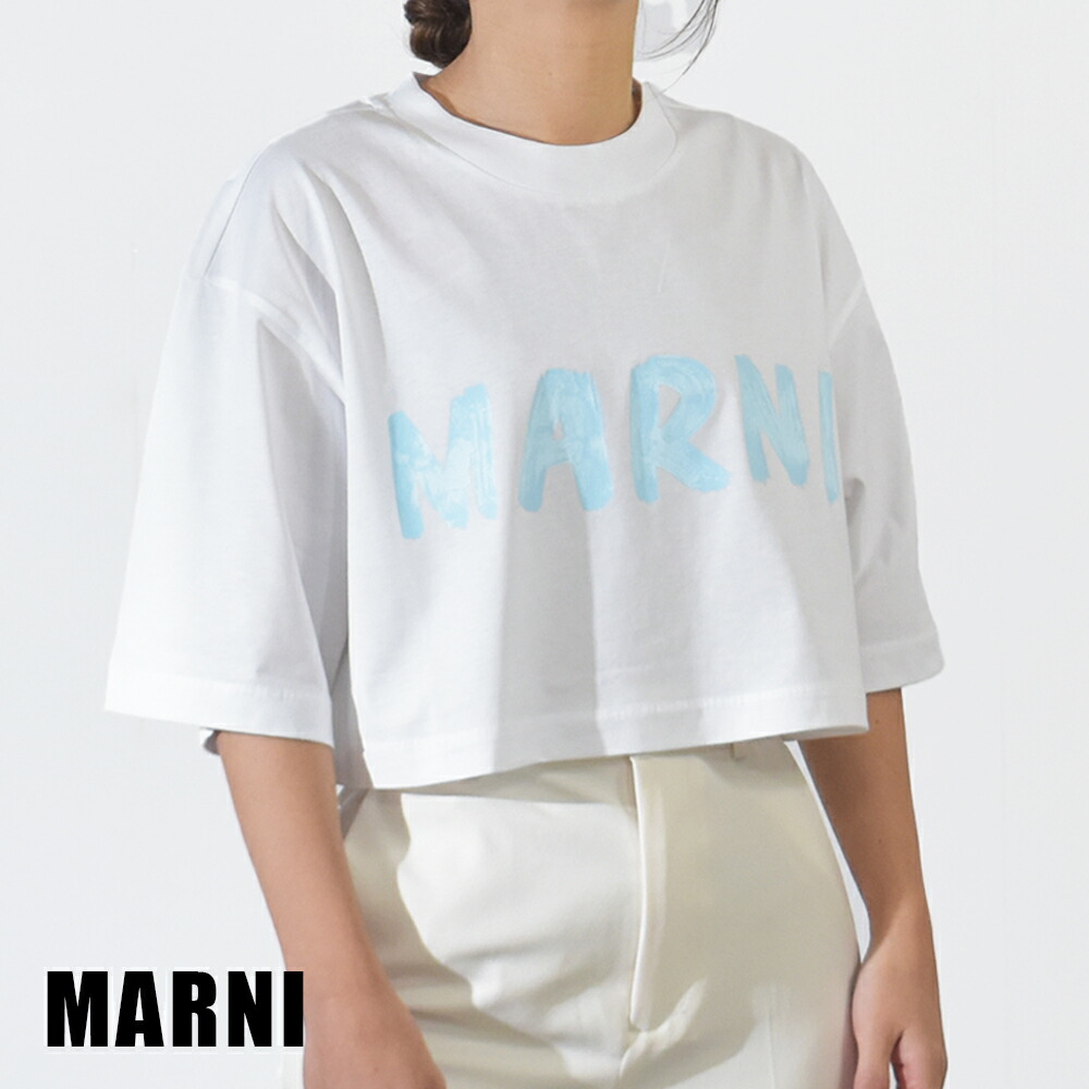 マルニ Tシャツ レディース ペイント MARNI ピンク THJET49EPI org.jpg