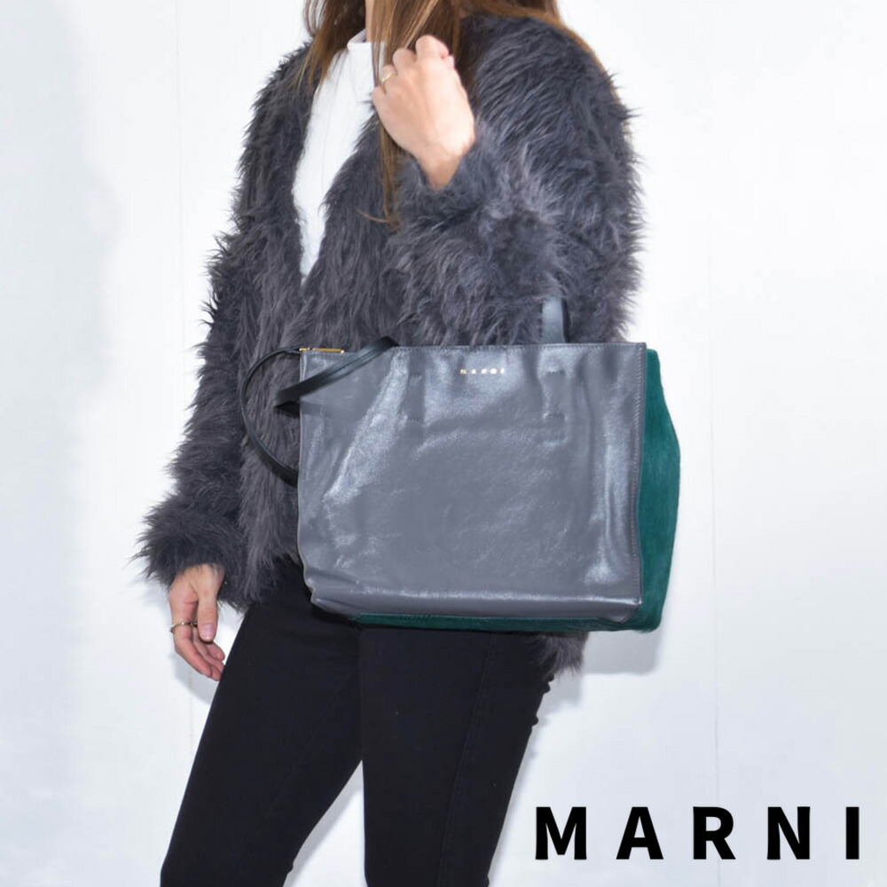 楽天市場】MARNI マルニ トートバッグ MUSEO ミュゼオ