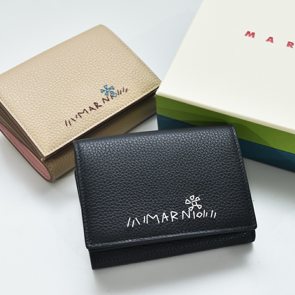 楽天市場】マルニ 財布 レザー製 二つ折りウォレット、マルニメン
