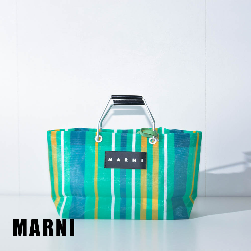 楽天市場】マルニマーケット トートバッグ ショッピングバッグ レディース ナイロン メッシュ MARNI MARKET フラワーカフェ  SHMHR08A01 TN296 : MISH 楽天市場店