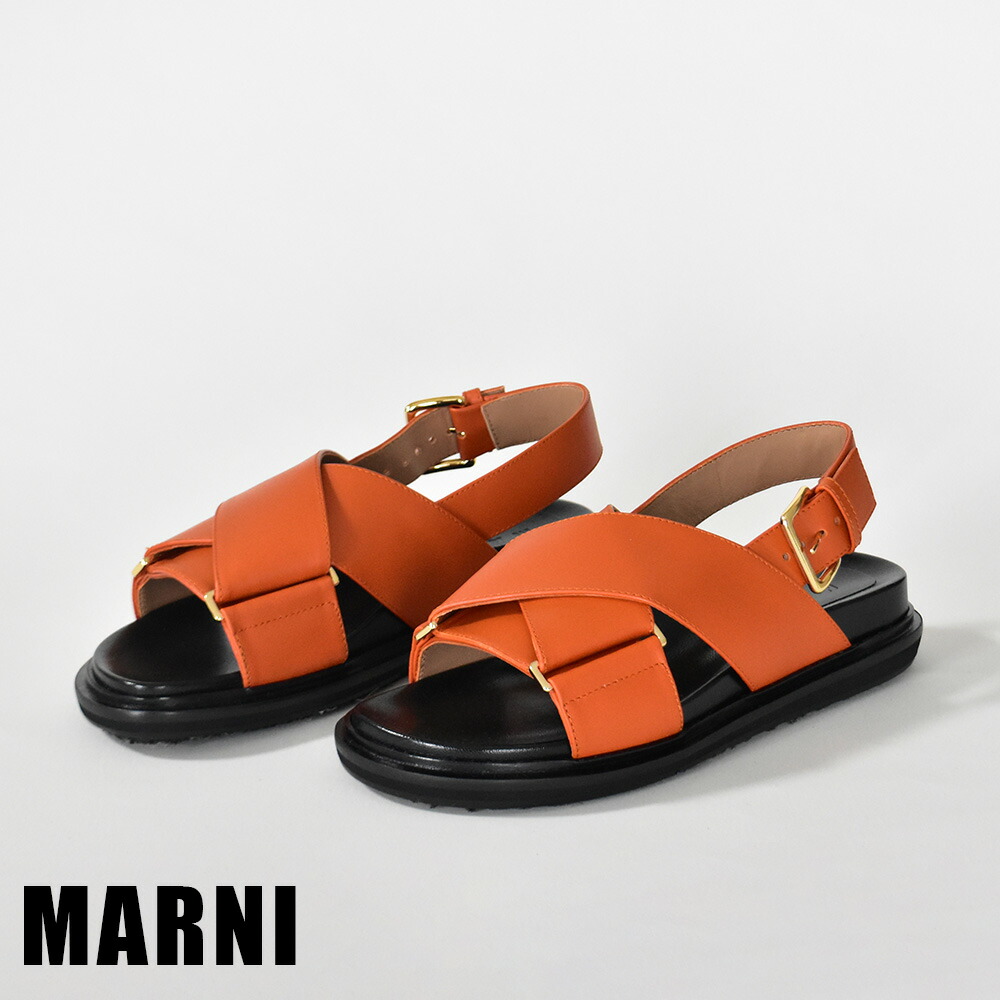 高質で安価 マルニ MARNI サンダル フスベット FUSSBETT ブランド