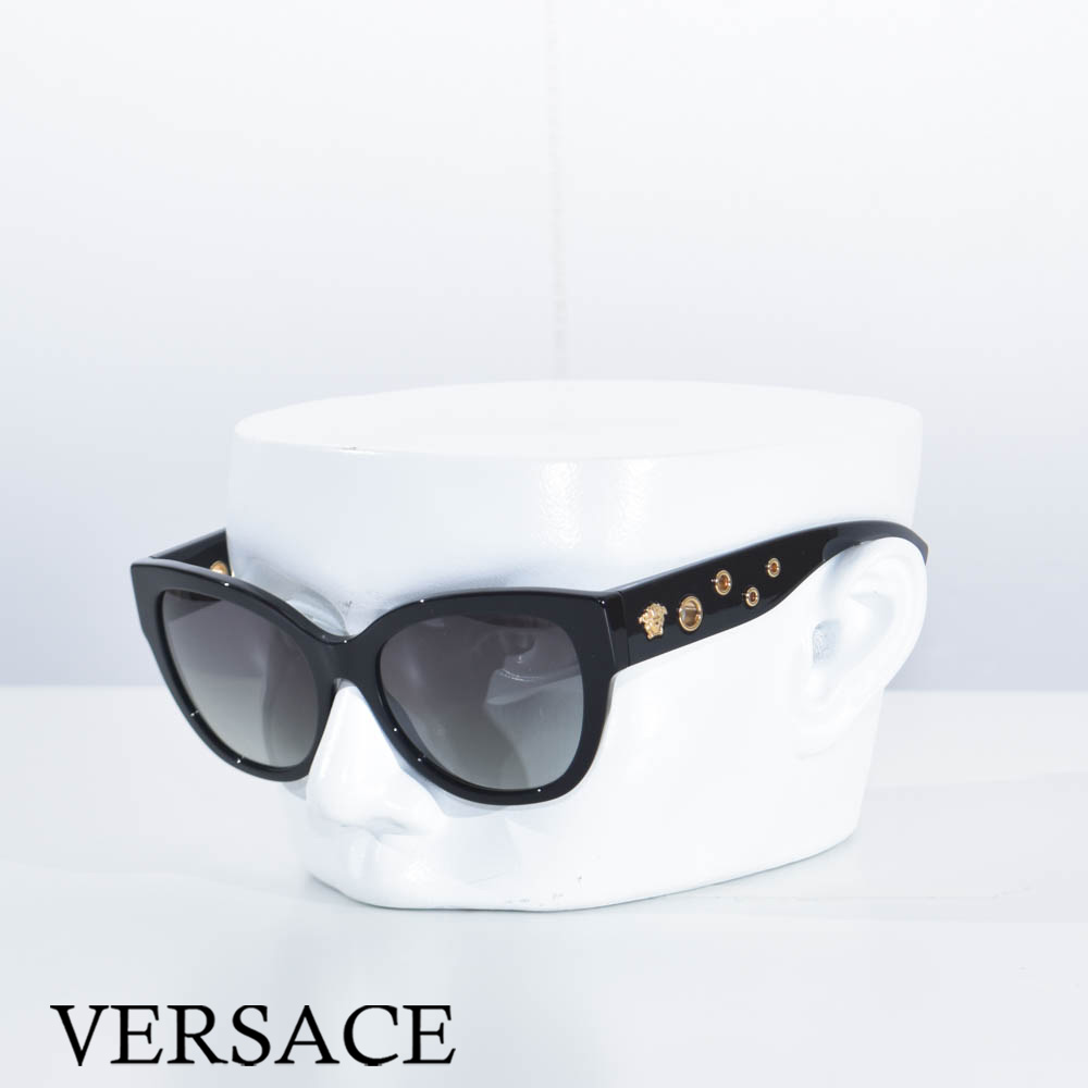 美品　VERSACH ビジューデザイン　サングラス VERSACE ヴェルサーチ サングラス メンズ ブランド メタル