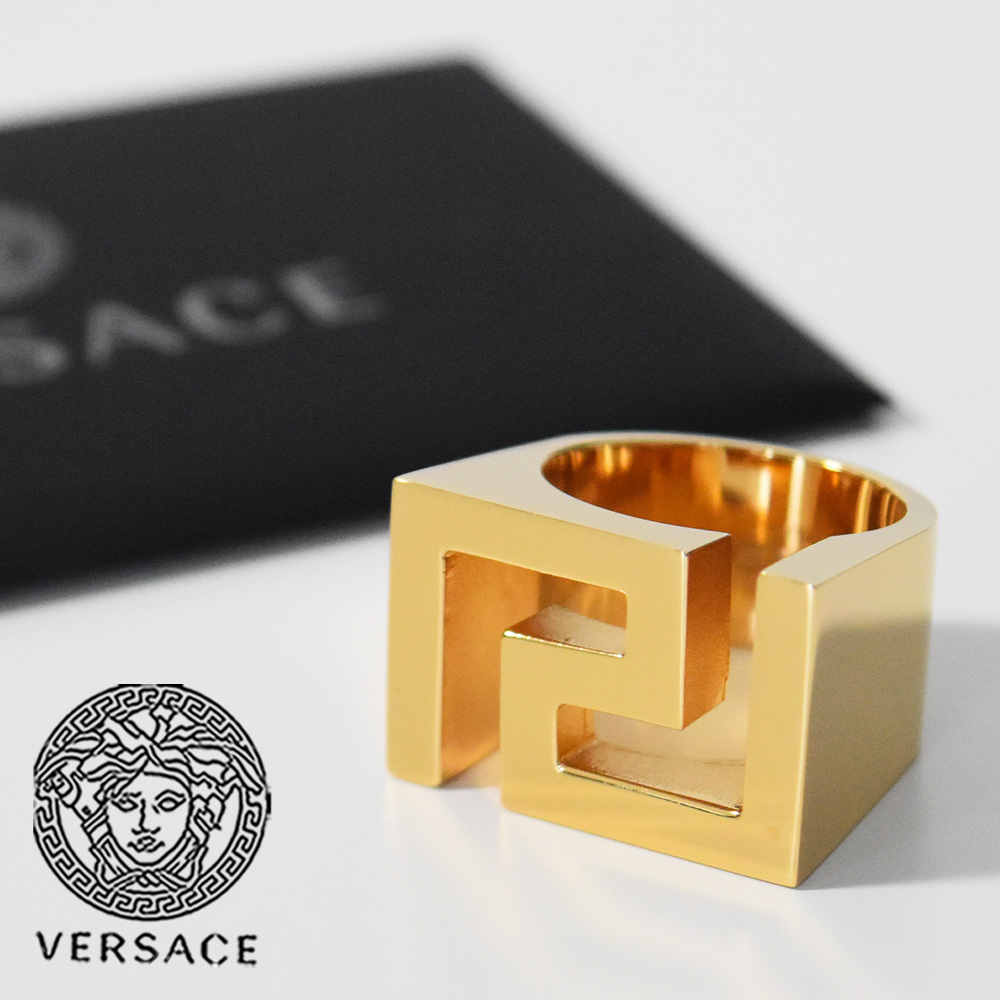 楽天市場】ヴェルサーチ リング 指輪 VERSACE メンズ グリークリング