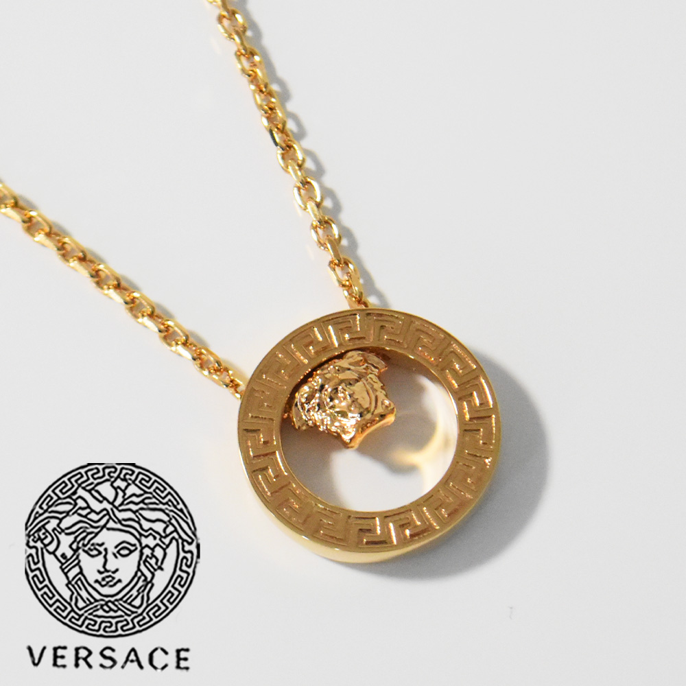 高品質】 超人気商品 VERSACE ヴェルサーチ グレカピアス ゴールド