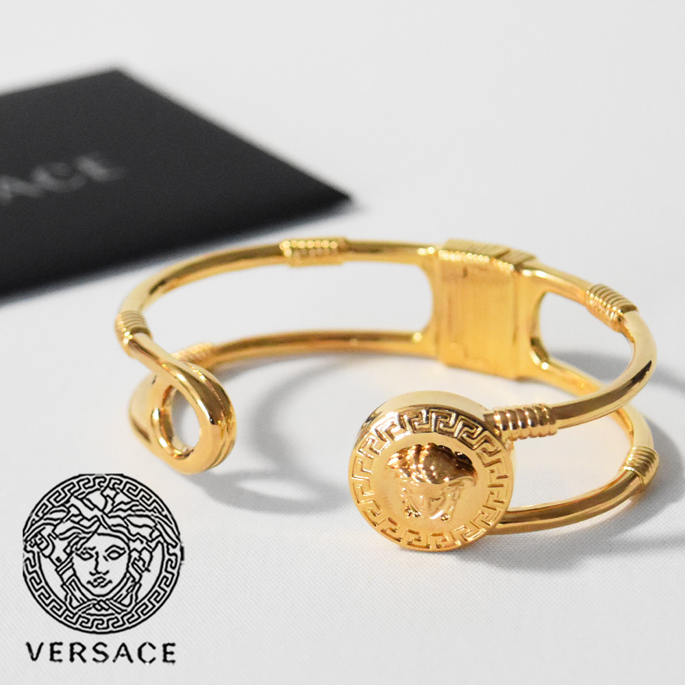 ヴェルサーチ バングル ブレスレット ゴールド メデューサ (VERSACE