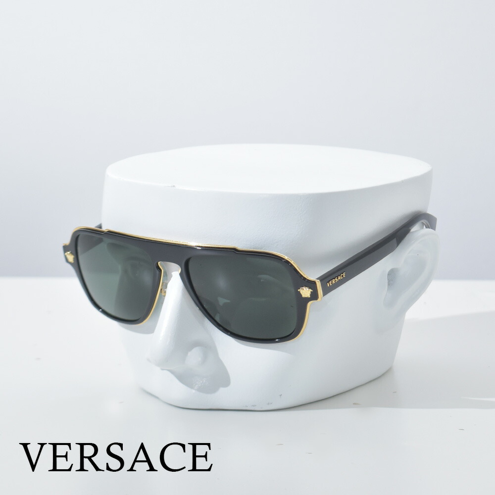 楽天市場】ヴェルサーチ サングラス メデューサ ホワイト ゴールド メンズ VE4391 401/87 VERSACE ブランド ハイブランド 白  ベルサーチ : MISH 楽天市場店