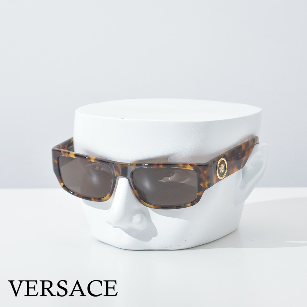 楽天市場】ヴェルサーチ サングラス メンズ メデューサ 黒 ブラック クリア グレー べっ甲 ゴールド ブランド VERSACE VE4401  GB18157 VE4401 53416 VE4401 O1081357 : MISH 楽天市場店