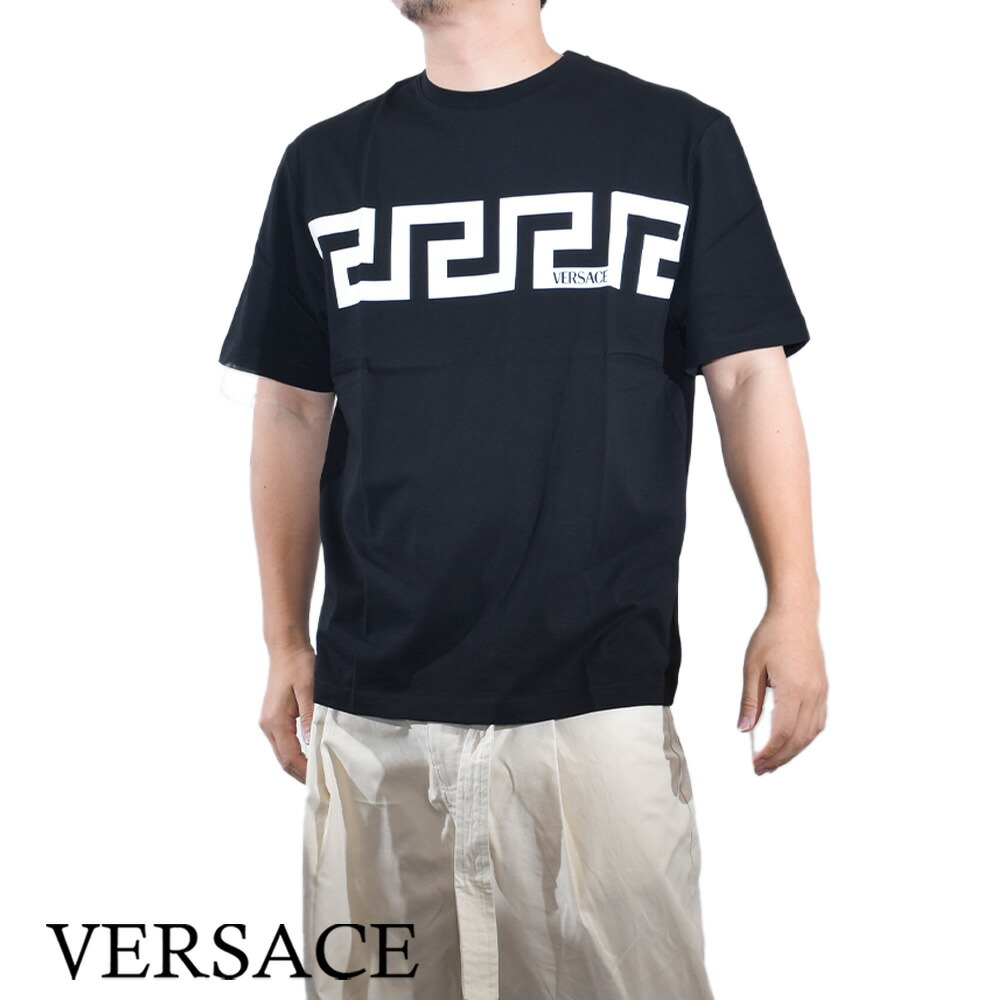 新品タグ付き！ヴェルサーチ　Tシャツ　メデューサ　ラウンドラゴ　ビッグロゴ 楽天市場】VERSACE ヴェルサーチ ベルサーチ ヴェルサーチェ