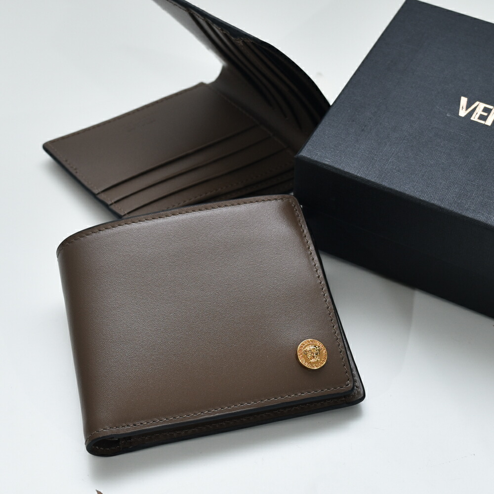 楽天市場】ヴェルサーチ 財布 メンズ 3つ折り財布 本革 メデューサ