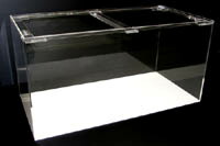 アクリル 水槽 120 × 45 × 60H 板厚10ミリ 白底 ハイタイプ アクリル 水槽 120 × 45 × 60H 板厚10ミリ 白底 ハイタイプ