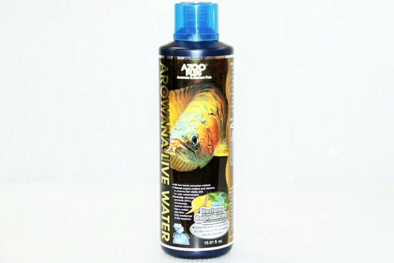 楽天市場 Azoo Plus プレミアム アロワナライブウォーター 500ml 熱帯魚のmishima 楽天市場店