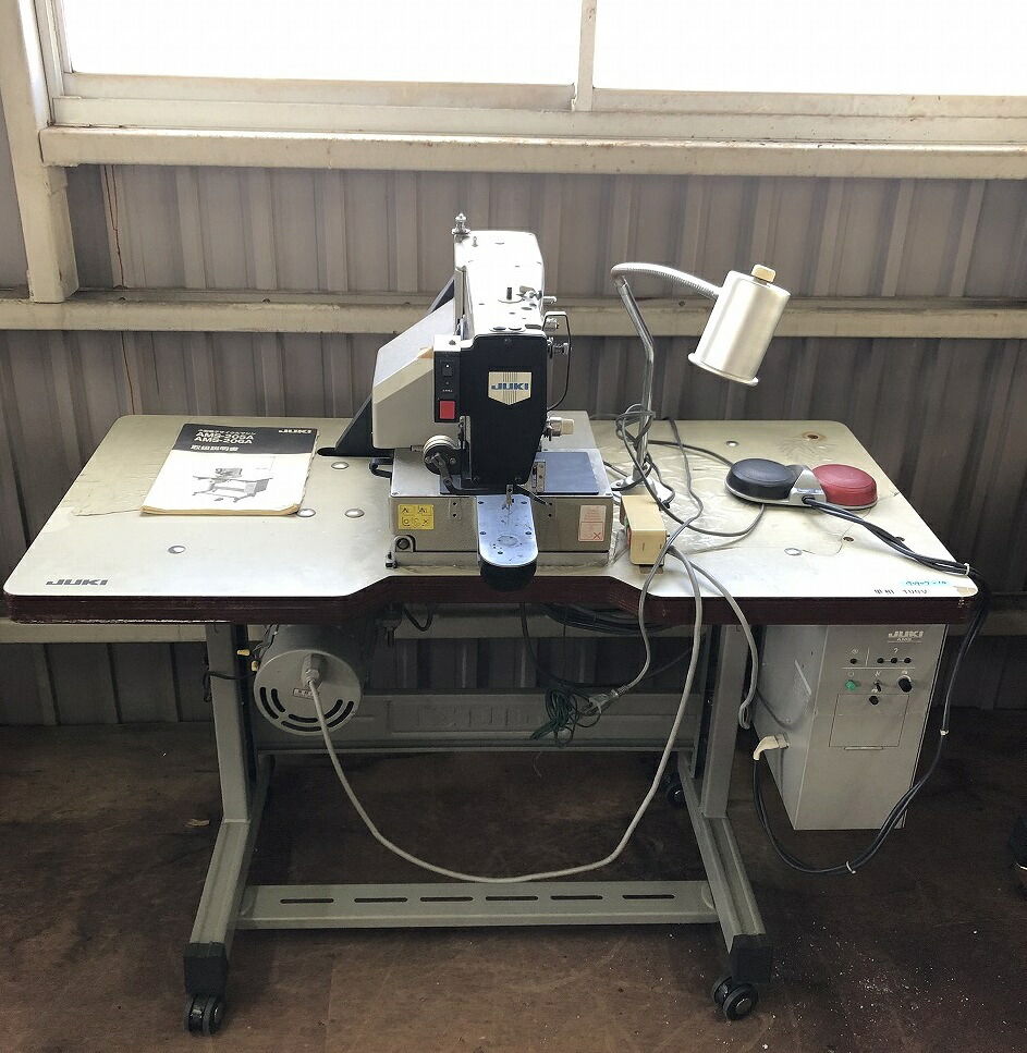 【中古】JUKI 電子間止めミシン　AMS-205A｜ミシン屋さん3号店