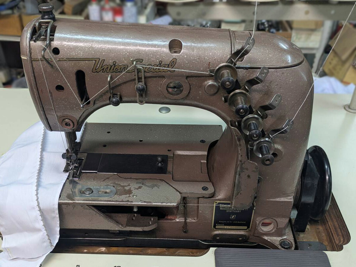 【中古】USA Unionspecial ユニオンスペシャル 53400K型 picot sewing machine ピコットミシン 頭部のみ