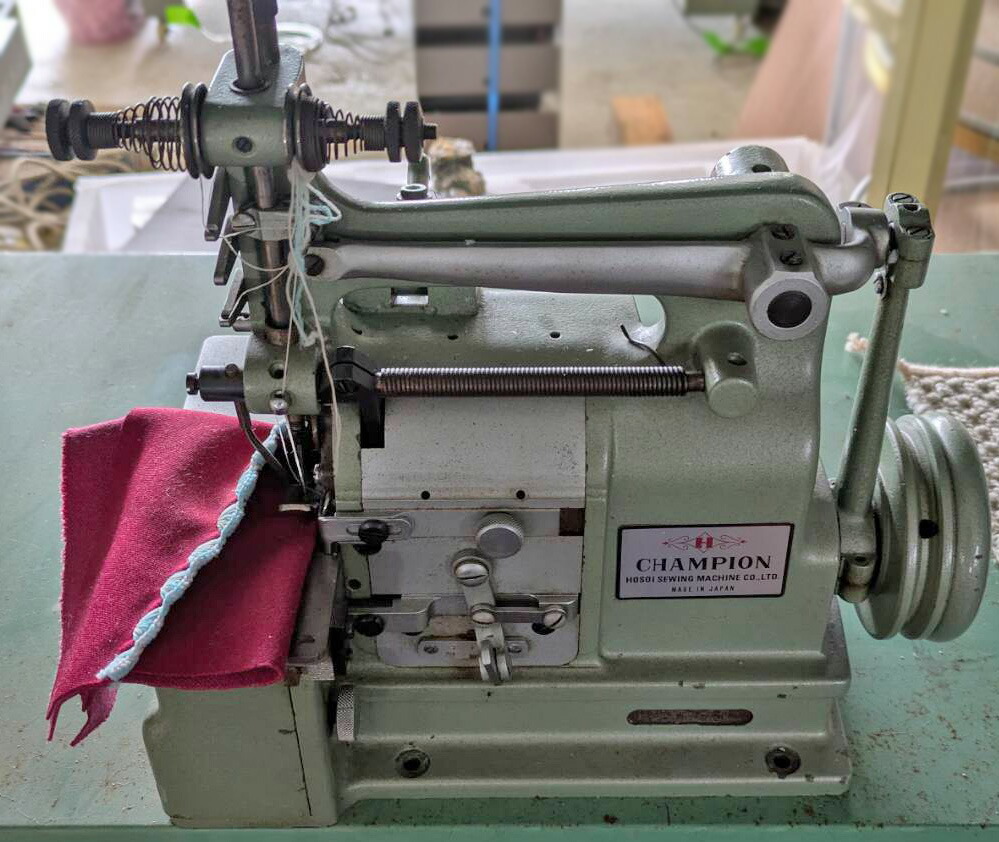 【中古】日本製 チャンピオン AH-27型 中ハマ ミシン頭部のみ|ミシン屋さん3号店