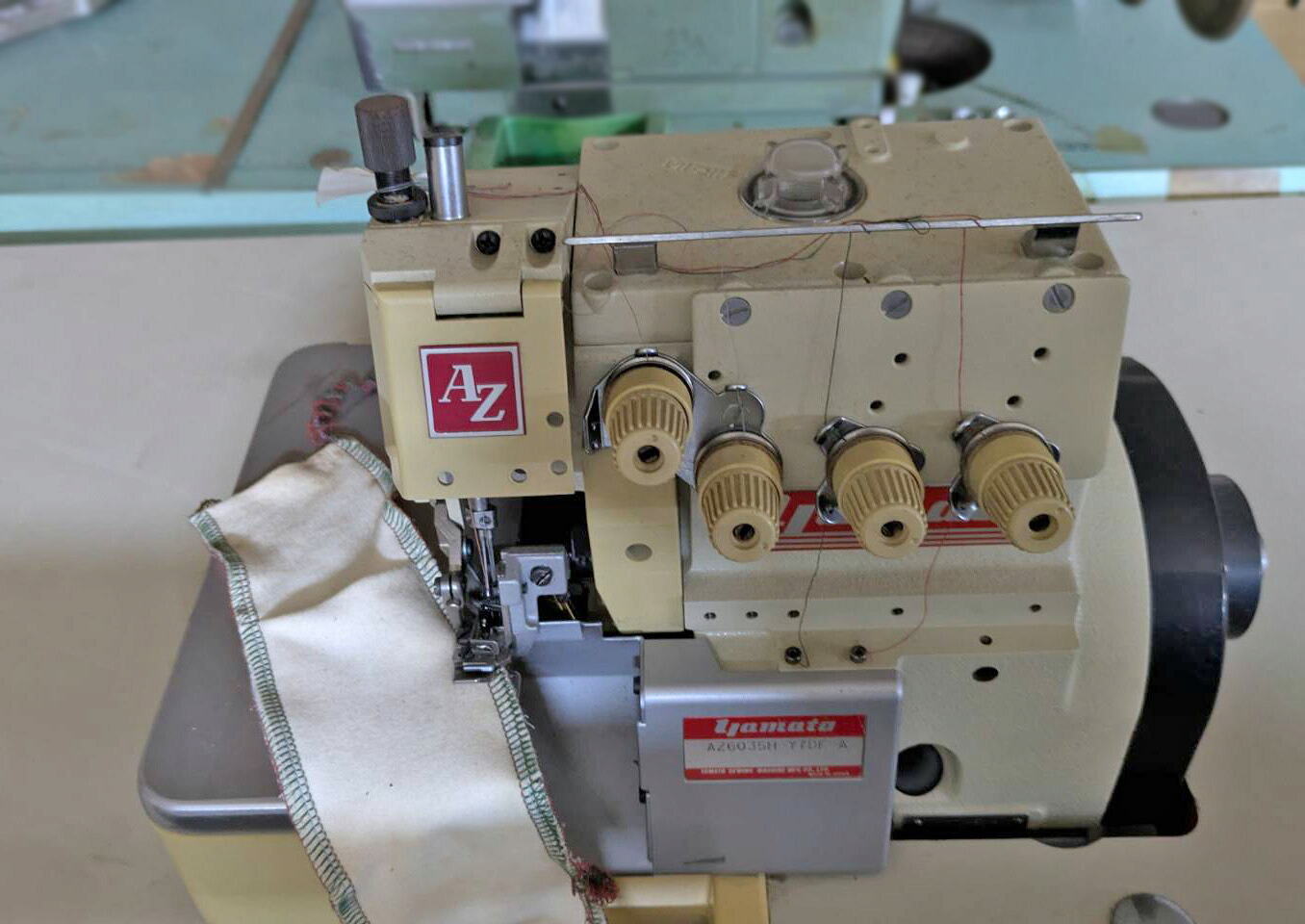 【中古】 ヤマト YAMATO　AZ-6035H-Y7DF-A型　ミシン頭部のみ｜ミシン屋さん3号店