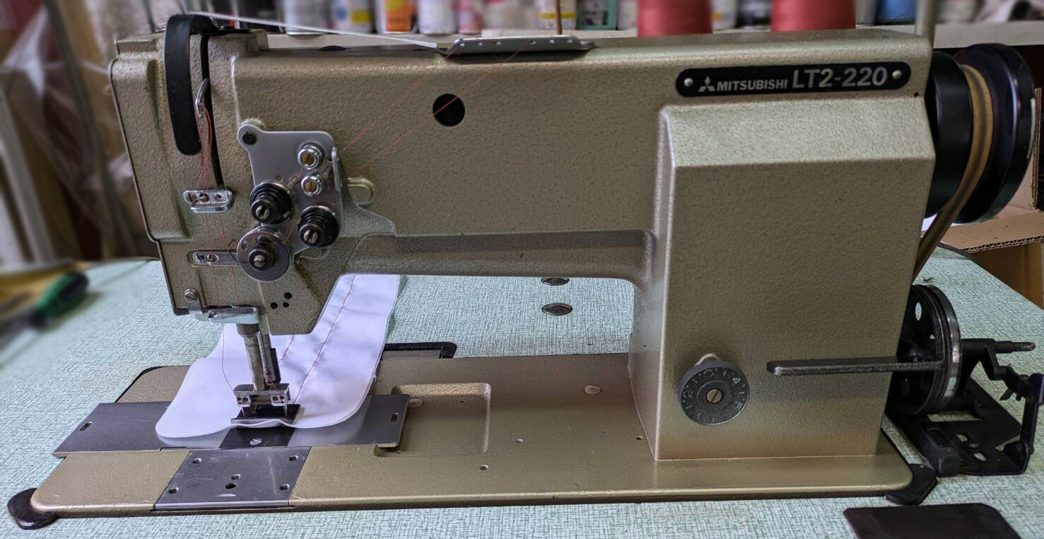 楽天市場】【中古】 モデルNO DU-125-22型 三菱 本縫い二本針 総合送り