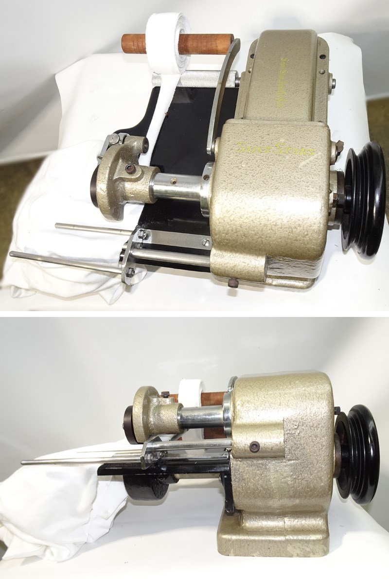 【中古】日本製 仙はやりっ児 磁気テープ仕立て上げる機  SAINT STAR SY-1 フライス裁断師 フライス切り機  頭顱のみ 家電-電動ミシン