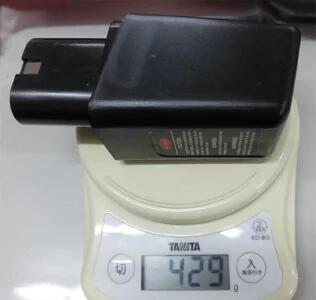 【新品】MB-60切りぬく機用乾電池 ニッカドバッテリーパック（9.6V)MB-60-51 生活家電-ミシン
