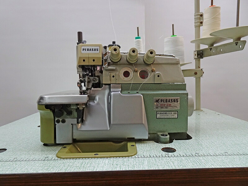 【中古】 ペガサス オーバーロックミシン　E52-210／505-223-N4 頭部のみ。｜ミシン屋さん3号店 90,750円