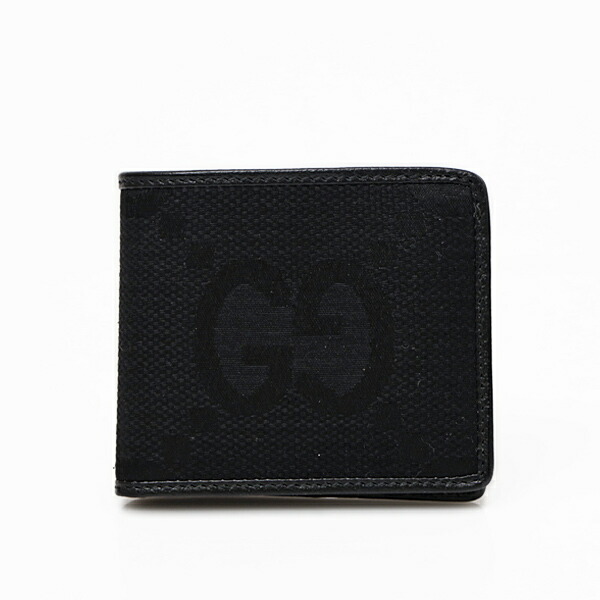 グッチ二つ折り財布折財布コンパクトウォレットさいふサイフ小銭入れ付き黒イタリア製 グッチ 2つ折り財布 小銭入れ お札入れ Gロゴ ブラック 黒