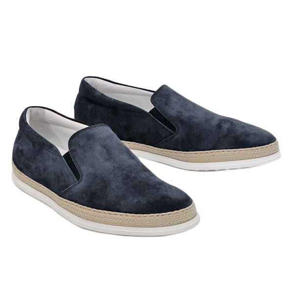 楽天市場 楽天スーパーsale 注目品 サイズ7 26cm トッズ Tod S スエード レザー ローファー スリッポン シューズ 靴 ネイビー メンズ Xxm0tv0k900re0 U0 Blue 通常価格49 990円 Sale価格39 900円 ブランドジュエリー京都楽天市場店