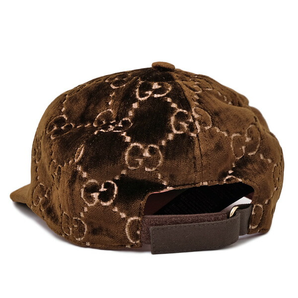 gg velvet baseball cap
