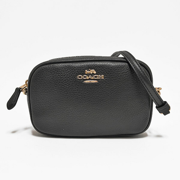あす楽 ウエストポーチ コーチ Coach レディース バッグ 送料無料 ボディバッグ ウエストポーチ コーチ Coach アウトレット レザー 2way コンバーチブル ショルダーバッグ ベルトバッグ ウエストポーチ ブラック レディース F79210 Imblk H2 ブランド