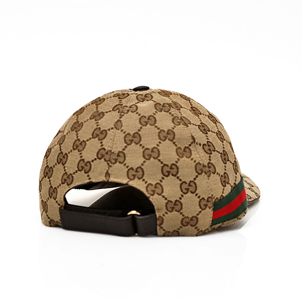 グッチ GUCCI オリジナルGGキャンバス ベースボール キャップ 帽子