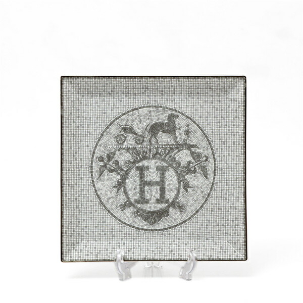 楽天市場】未使用 HERMES エルメス スクエアプレート モザイクヴァン