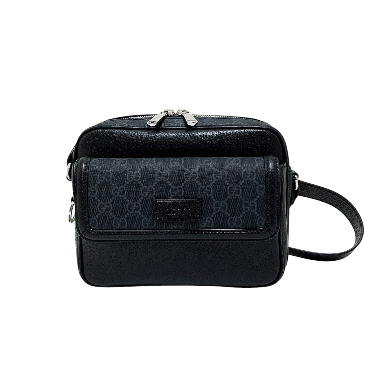 楽天市場】グッチ GUCCI レザー ミニ ショルダーバッグ ブラック